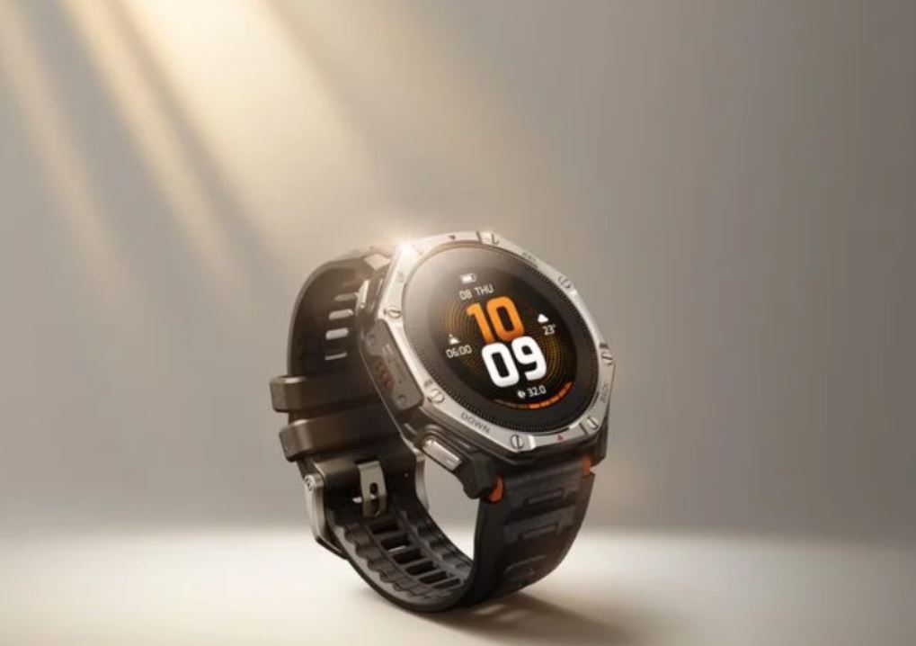 Представлены умные часы Amazfit T‑Rex Dual Solar с двойной солнечной зарядкой - 1